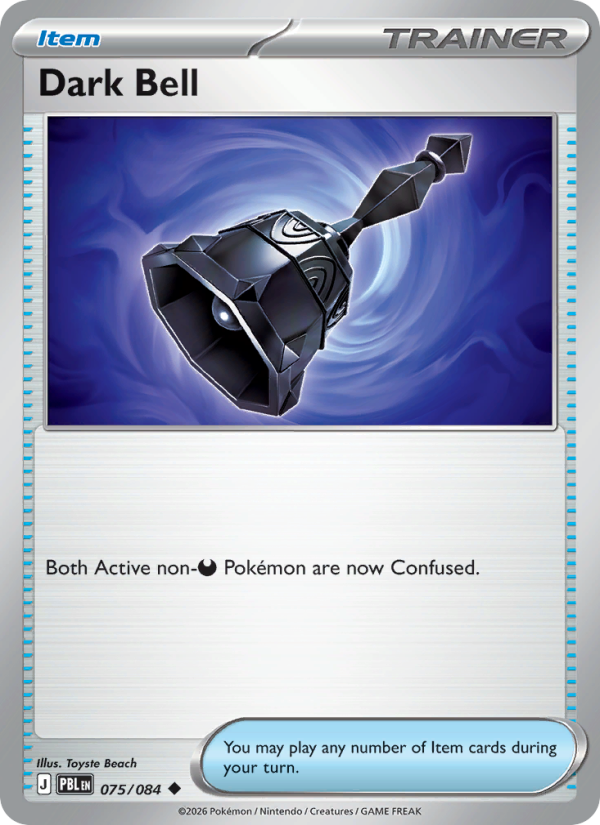 Dark Bell 75/84 Uncommon | Pitch Black | Pokemon Card