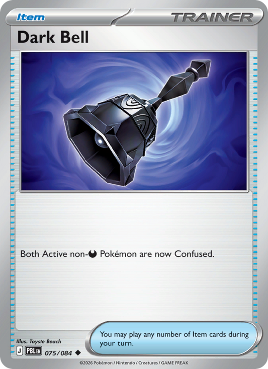 Dark Bell 75/84 Uncommon | Pitch Black | Pokemon Card