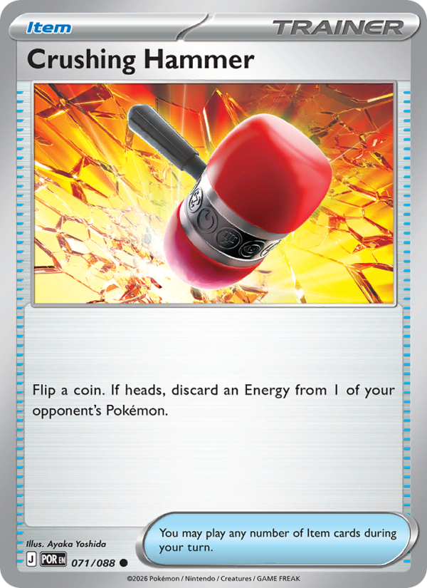 Crushing Hammer 71/88 Common | Perfect Order | Pokemon Card