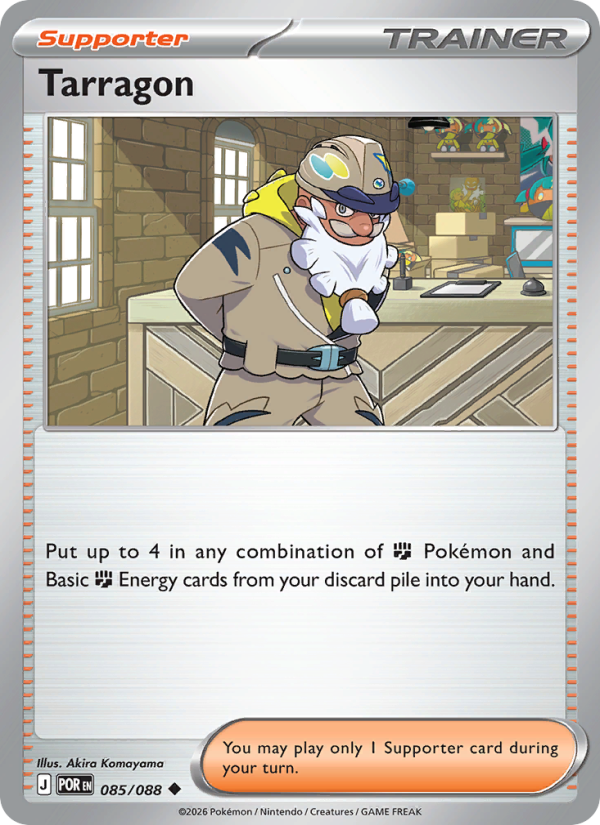 Tarragon 85/88 Uncommon | Perfect Order | Pokemon Card