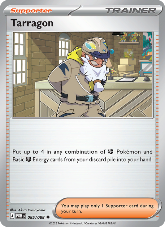 Tarragon 85/88 Uncommon | Perfect Order | Pokemon Card