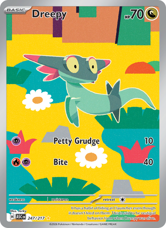 Dreepy 247/217 Illustration Rare | Ascended Heroes | Pokemon Card