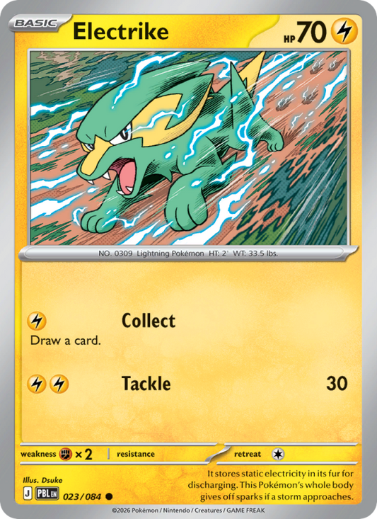 Electrike 23/84 Common | Pitch Black | Pokemon Card