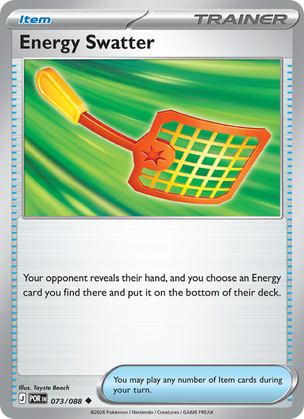 Energy Swatter 73/88 Uncommon | Perfect Order | Pokemon Card