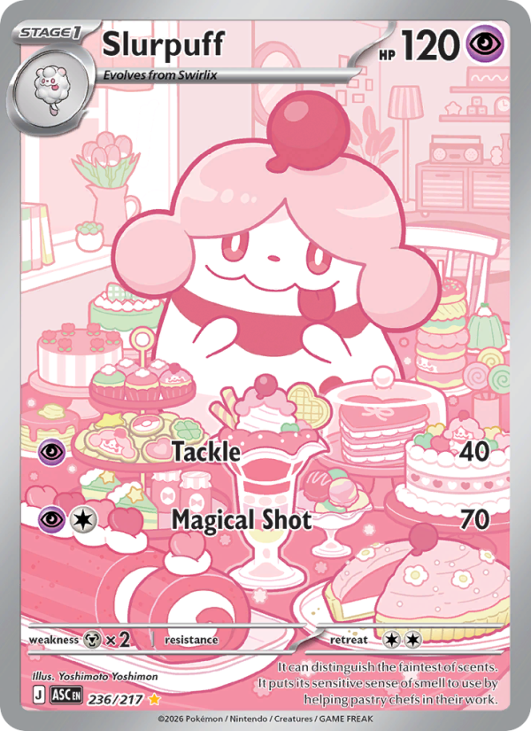 Slurpuff 236/217 Illustration Rare | Ascended Heroes | Pokemon Card