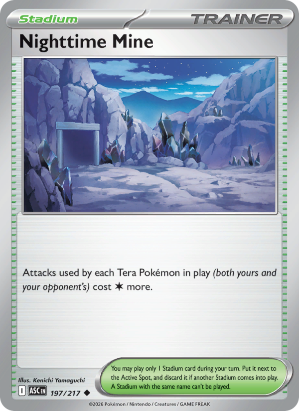Nighttime Mine 197/217 Uncommon | Ascended Heroes | Pokemon Card