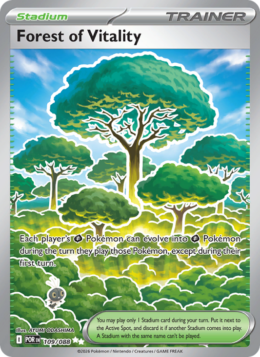 Forest of Vitality 109/88 Ultra Rare | Perfect Order | Pokemon Card