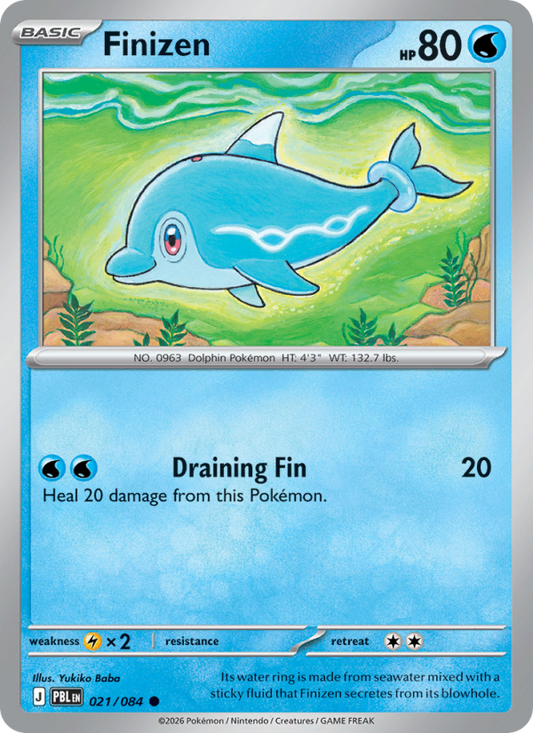 Finizen 21/84 Common | Pitch Black | Pokemon Card