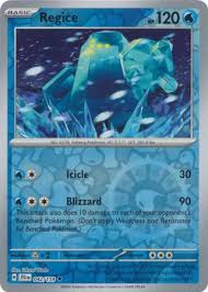 Regice 42/159 Reverse Holo | Journey Together | Pokemon Card