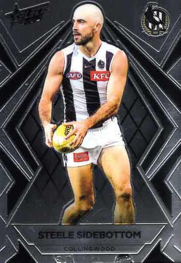 Steele Sidebottom #L40 Collingwood Magpies | Luminous 2024 Select AFL Footy Stars | Trading Card
