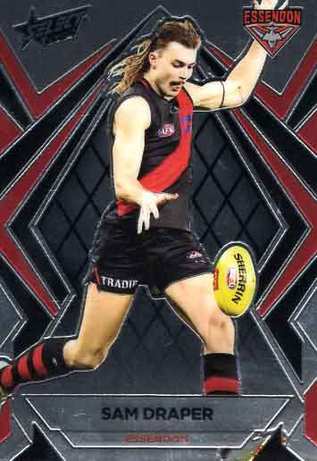 Sam Draper #L41 Essendon Bombers | Luminous 2024 Select AFL Footy Stars | Trading Card