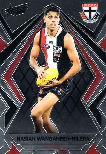 Nasiah Wanganeen-Milera #L149 St. Kilda Saints | Luminous 2024 Select AFL Footy Stars | Trading Card