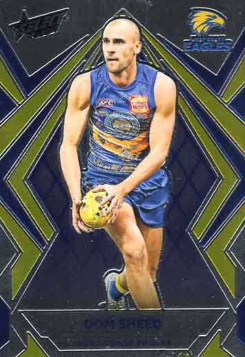 Dominic Sheed #L169 West Coast Eagles | Luminous 2024 Select AFL Footy Stars | Trading Card