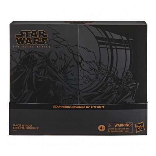 Mace Windu & Darth Sidious | Star Wars Black Series | Hasbro Action Figure