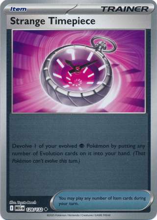 Strange Timepiece 128/132 Reverse Holo | Mega Evolution | Pokemon Card