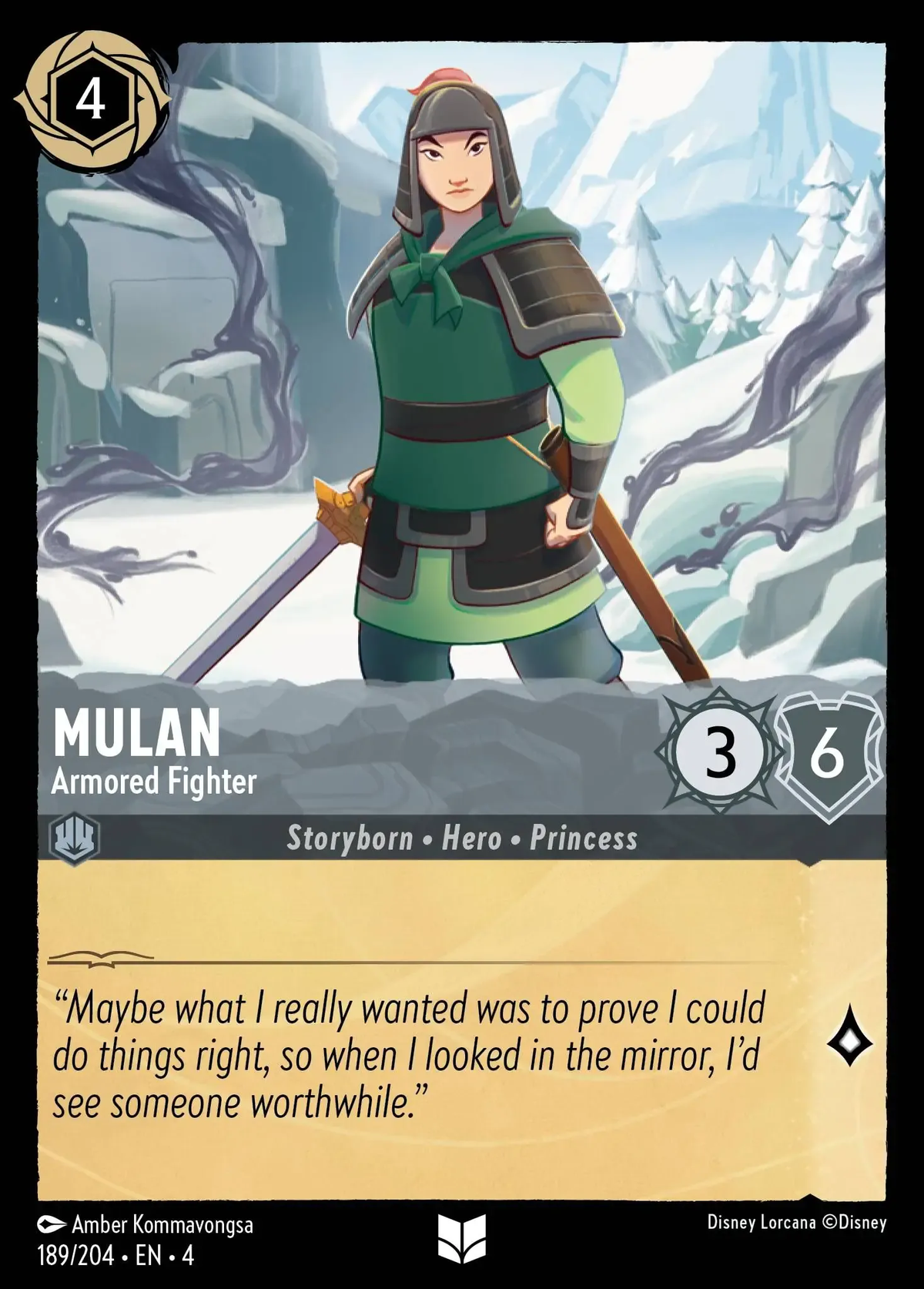 Mulan - Armored Fighter Brickheads Collectables Mulan - Armored Fighter Brickheads Collectables