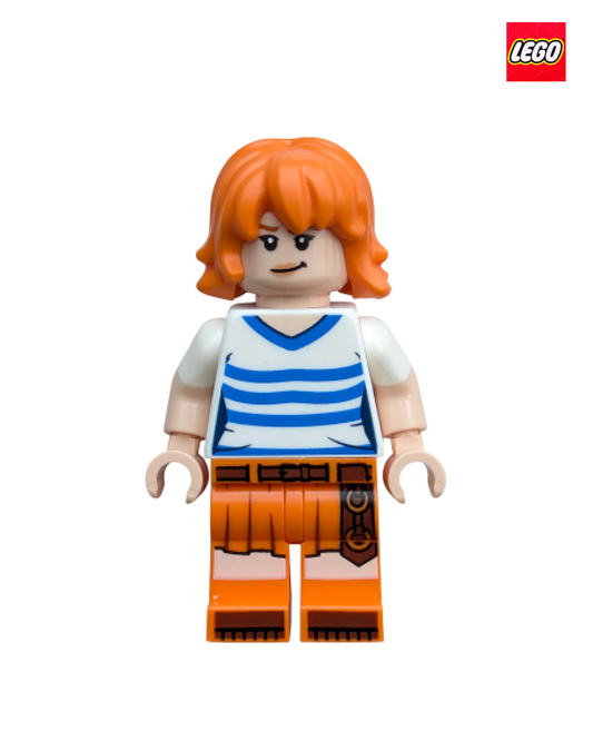 Nami (White Shirt) | One Piece | LEGO Minifigure