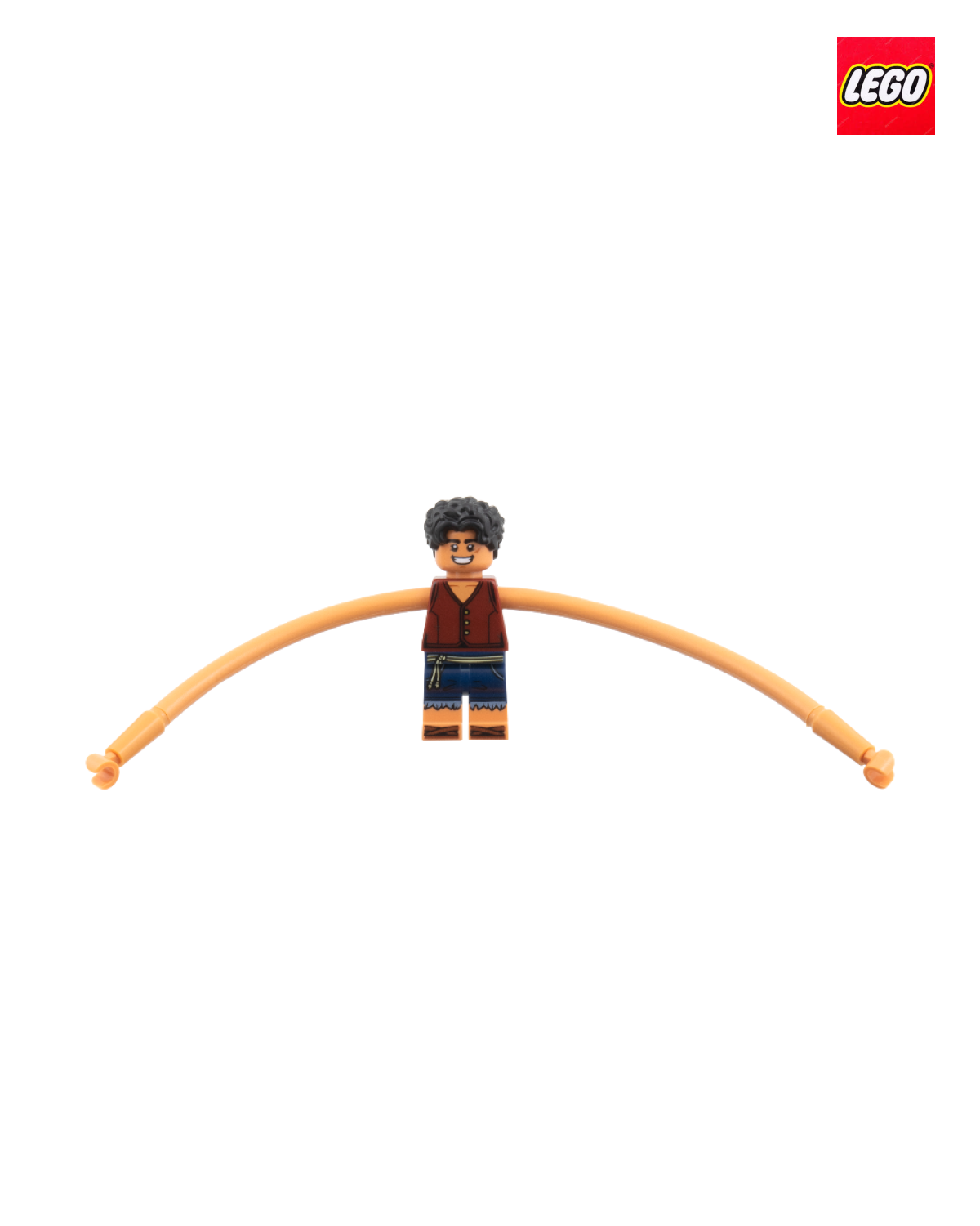 Monkey D. Luffy (Stretched Arms) | One Piece | LEGO Minifigure