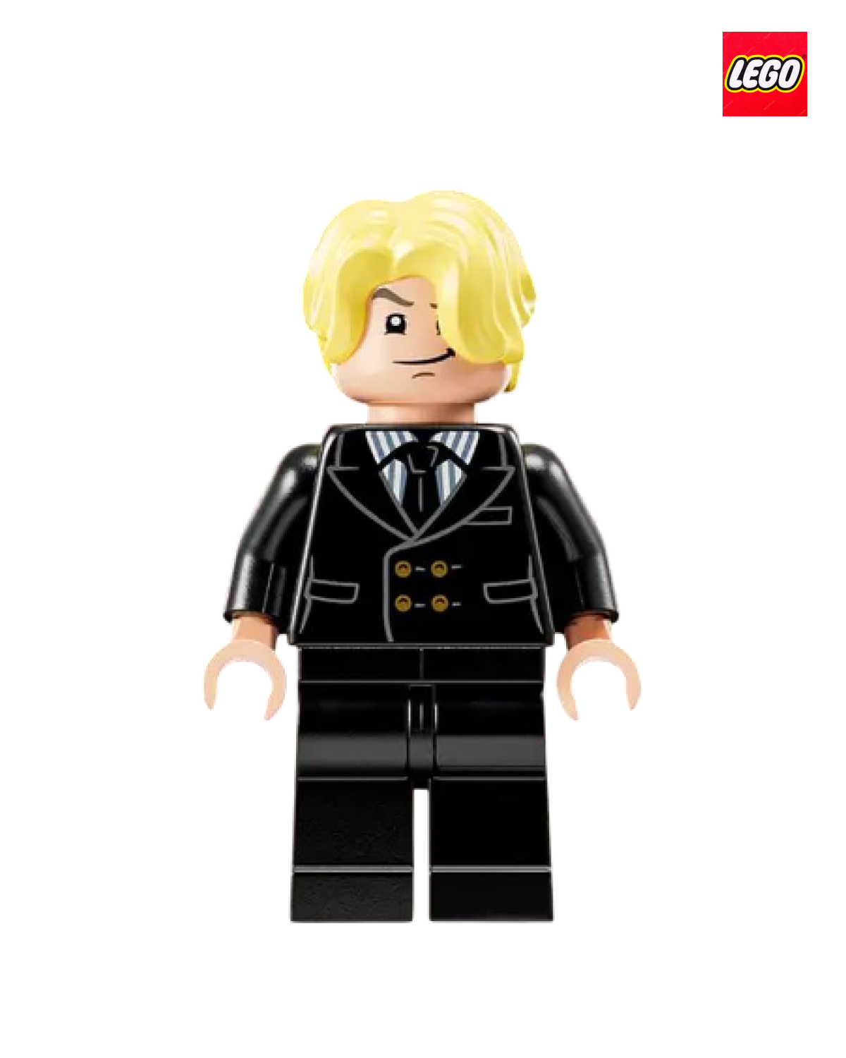 Sanji Vinsmoke (Black Tuxedo) | One Piece | LEGO Minifigure
