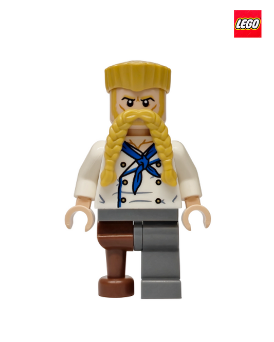 Zeff | One Piece | LEGO Minifigure | One Piece | LEGO Minifigure