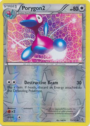Porygon2 73/101 Reverse Holo | Plasma Blast | Pokemon Card