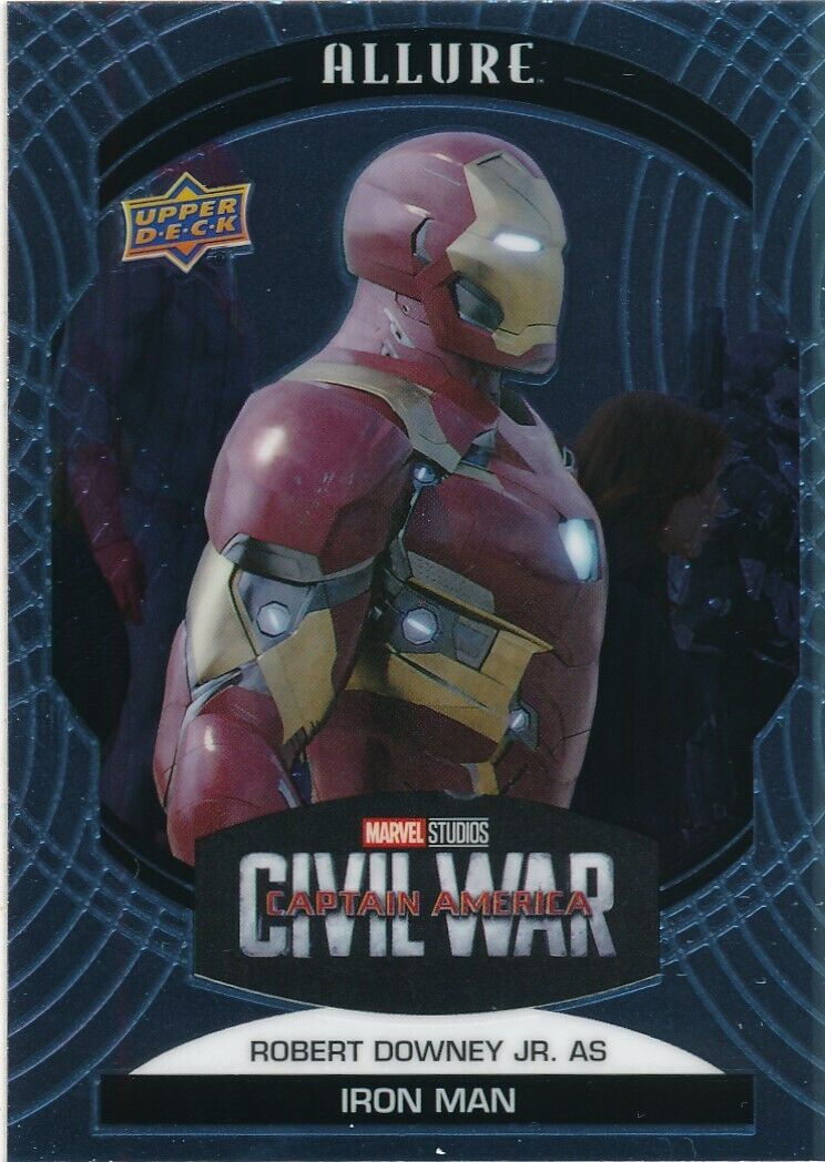 #52  - Robert Downey Jr. as Iron Man | 2022 Allure Marvel Studios | Trading Card
