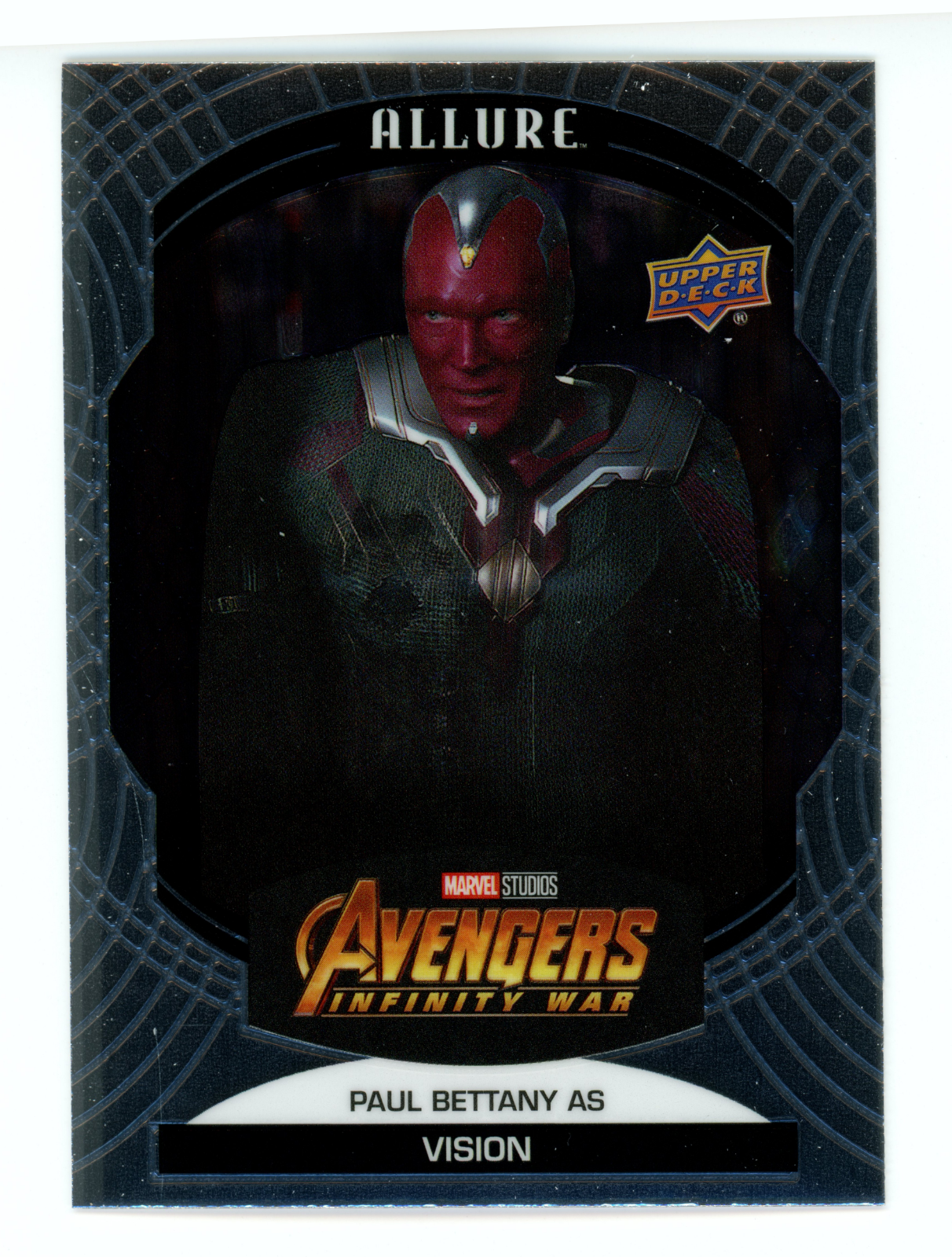 #80  - Paul Bettany as Vision | 2022 Allure Marvel Studios | Trading Card