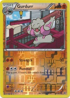 Gurdurr 63/101 Reverse Holo | Noble Victories | Pokemon Card
