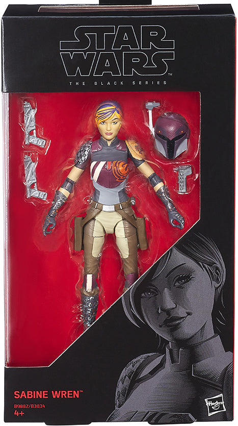 Sabine Wren (Sticker Marks on Box) | Star Wars Black Series | Hasbro Action Figure