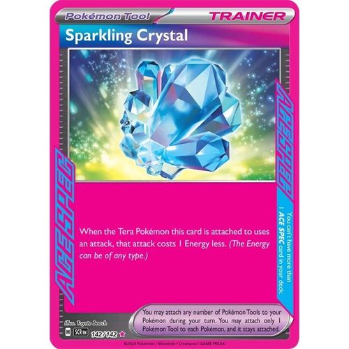 Sparkling Crystal 142/142 Reverse Holo | Stellar Crown | Pokemon Card