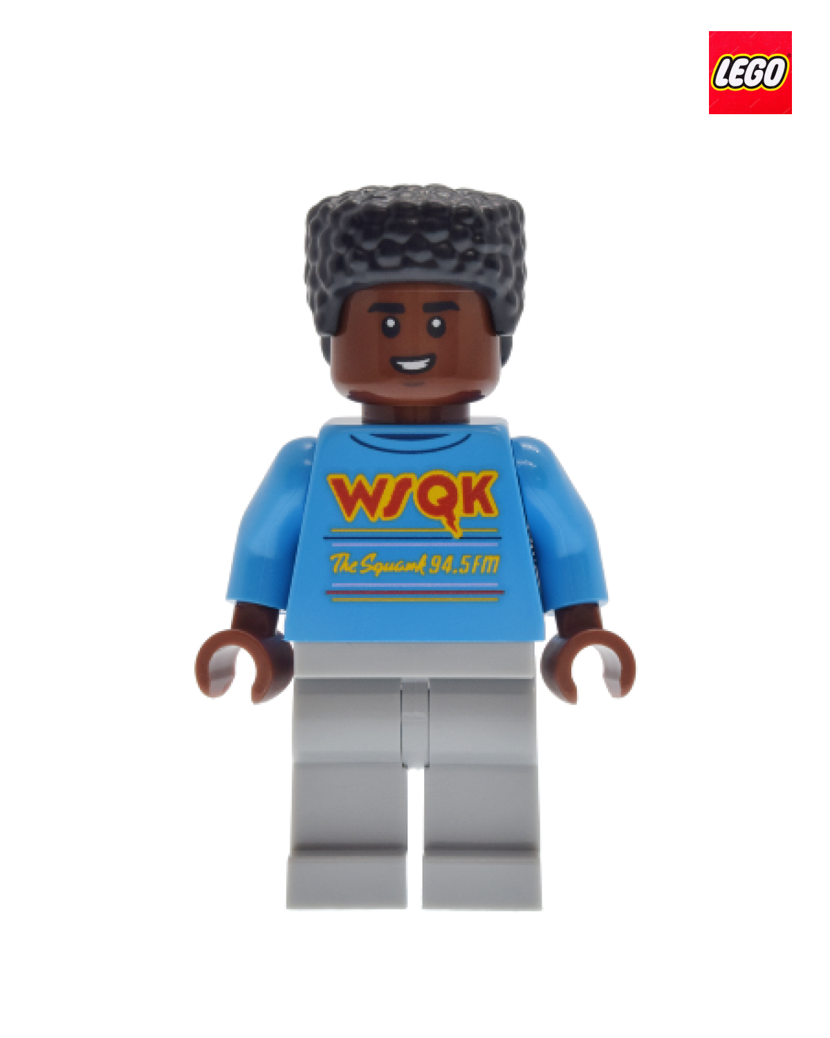Lucas Sinclair (Dark Azure Shirt) | Stranger Things | LEGO Minifigure