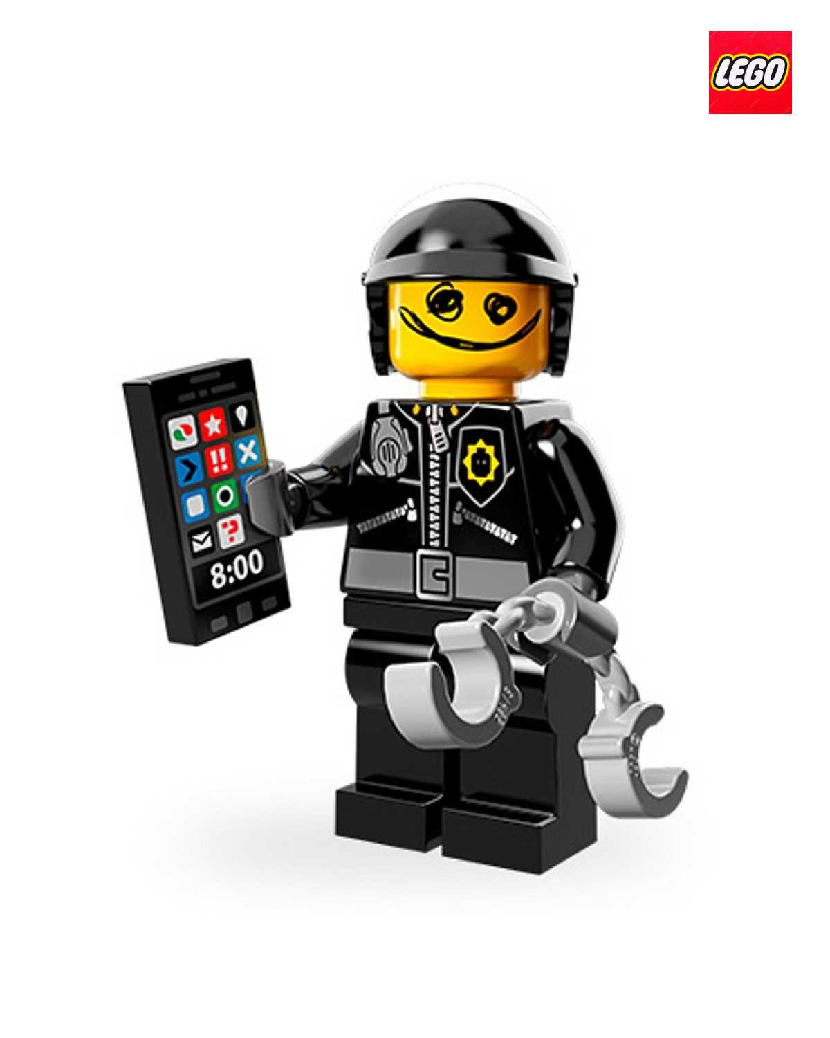 Scribble-Face Bad Cop | LEGO Movie 1 Series | LEGO Minifigure | LEGO Movie 1 Series | LEGO Minifigure