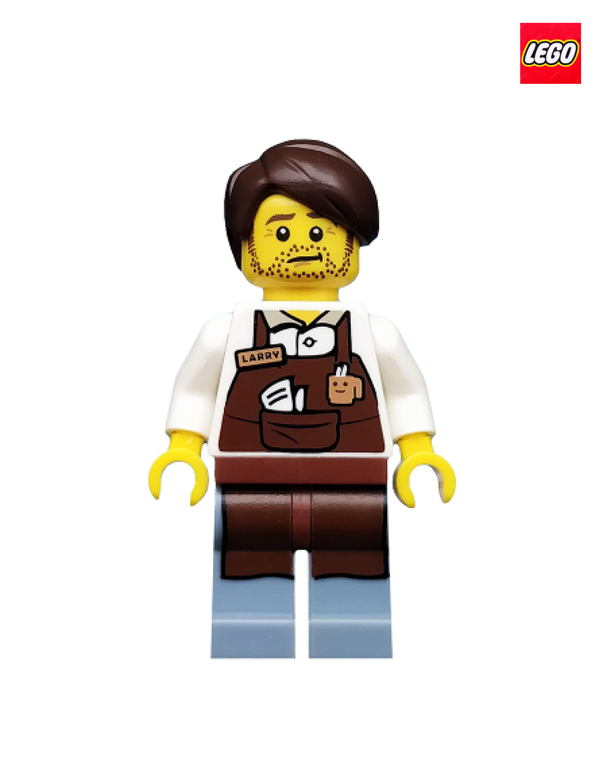 Larry the Barista | LEGO Movie 1 Series | LEGO Minifigure | LEGO Movie 1 Series | LEGO Minifigure