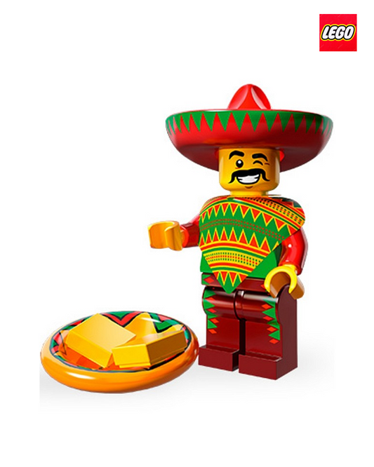 Taco Tuesday Guy | LEGO Movie 1 Series | LEGO Minifigure | LEGO Movie 1 Series | LEGO Minifigure