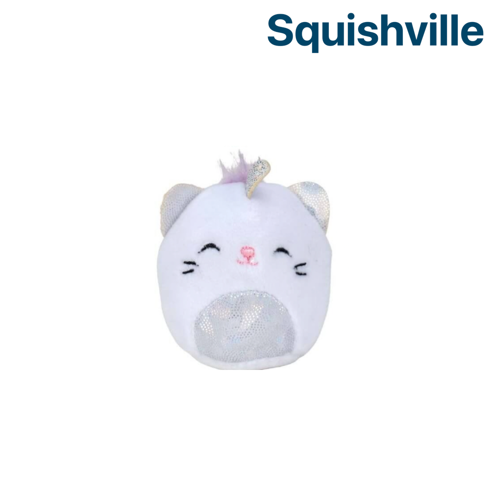 White Caticorn ~ 2" Individual Squishville by Squishmallows