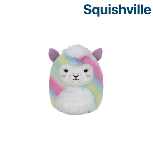 Rainbow Sheep ~ 2" Individual Squishville by Squishmallows