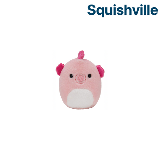 Pink Seahorse ~ 2" Individual Squishville by Squishmallows ~ LIMIT 1 PER CUSTOMER
