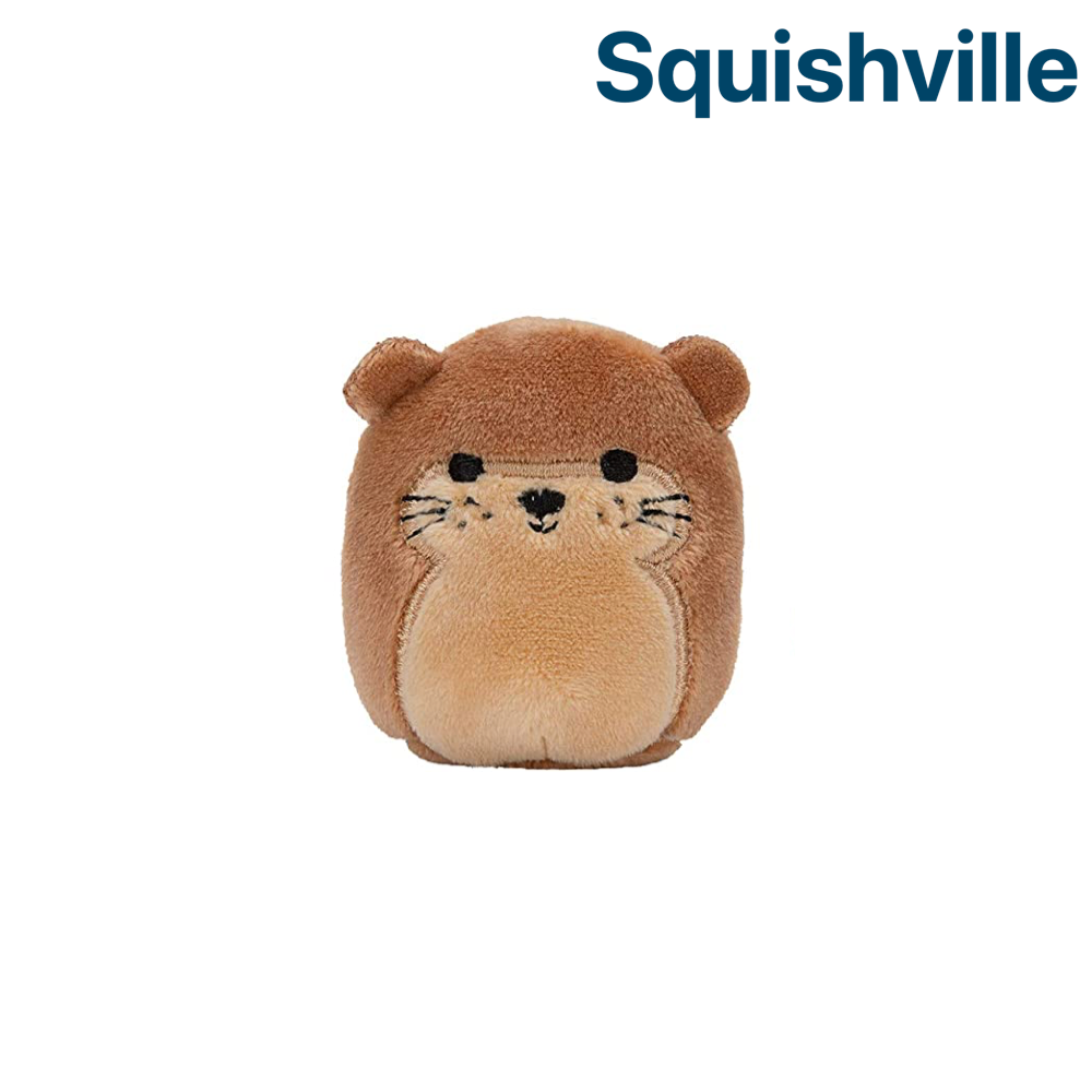 Brown Sea Otter ~ 2" Individual Squishville by Squishmallows