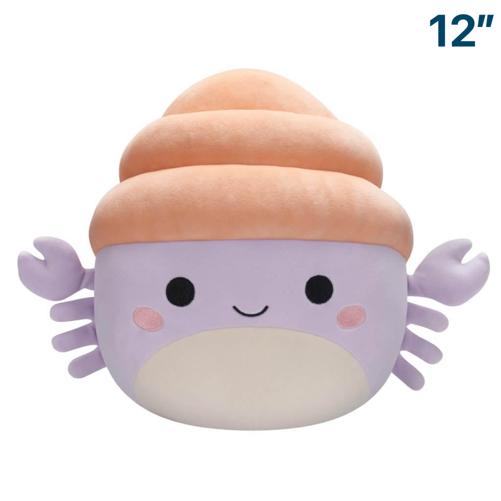 Arco the Purple Hermit Crab ~ 12" Squishmallow Plush ~ IN STOCK
