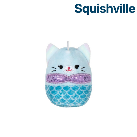 Blue Mercaticorn ~ 2" Individual Squishville by Squishmallows