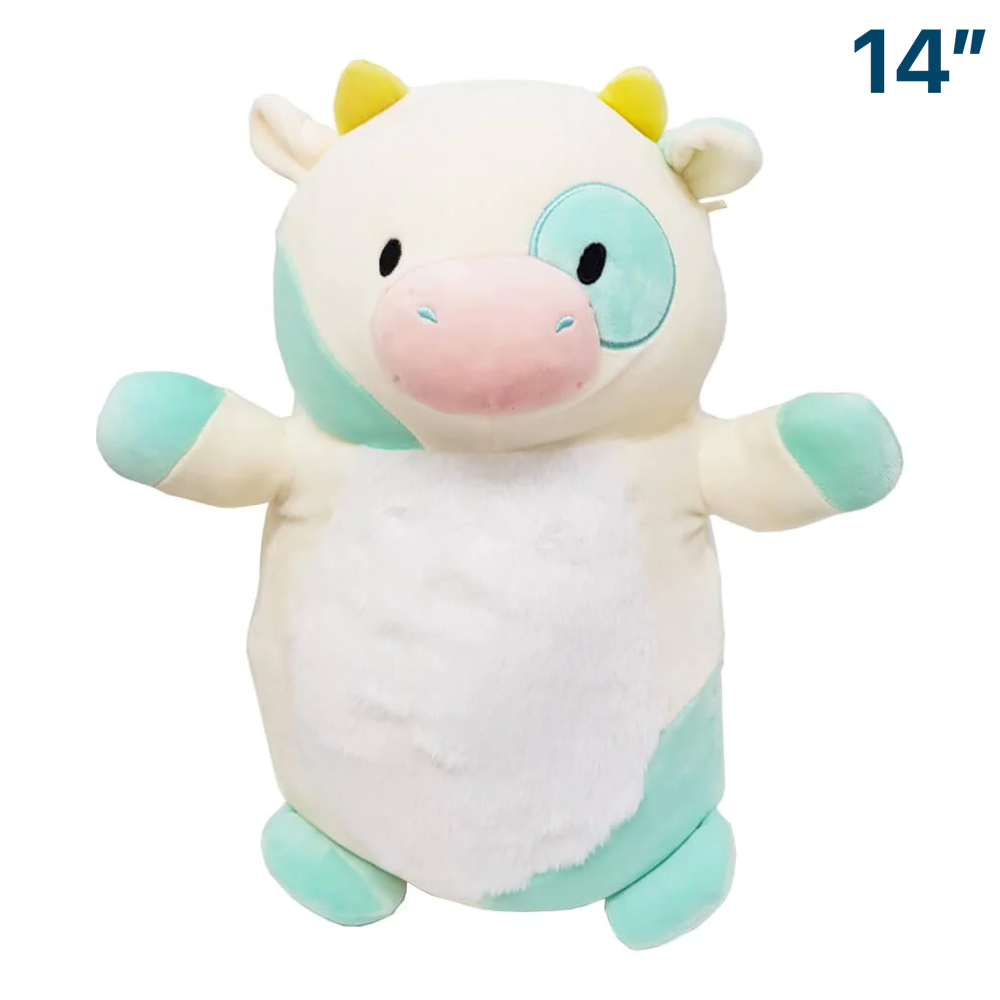 Cow ~ 14" inch Hugmees Squad Squishmallow ~ LIMIT 1 PER CUSTOMER