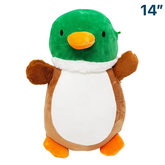 Avery the Mallard Duck ~ 14" inch Hugmees Squad Squishmallow ~ In Stock