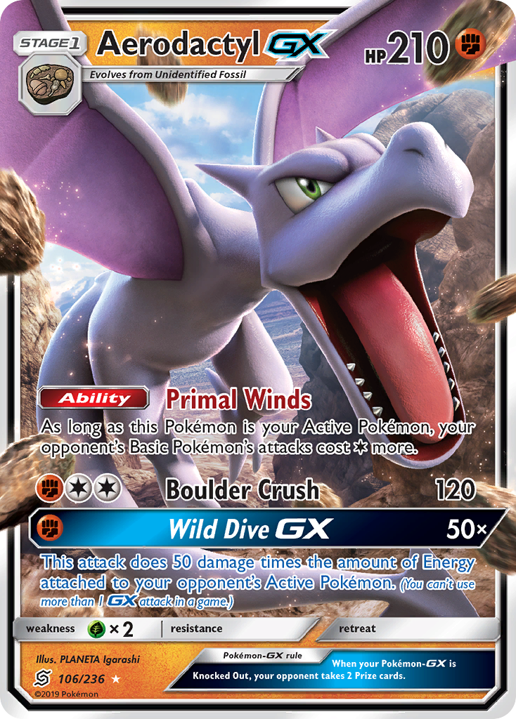 Buy Aerodactyl GX | Unified Minds