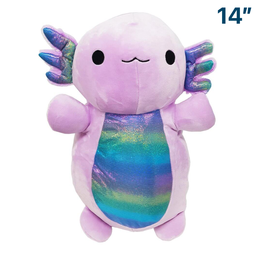 Monica the Axolotl ~ 14" inch Hugmees Squad Squishmallow ~ In Stock!