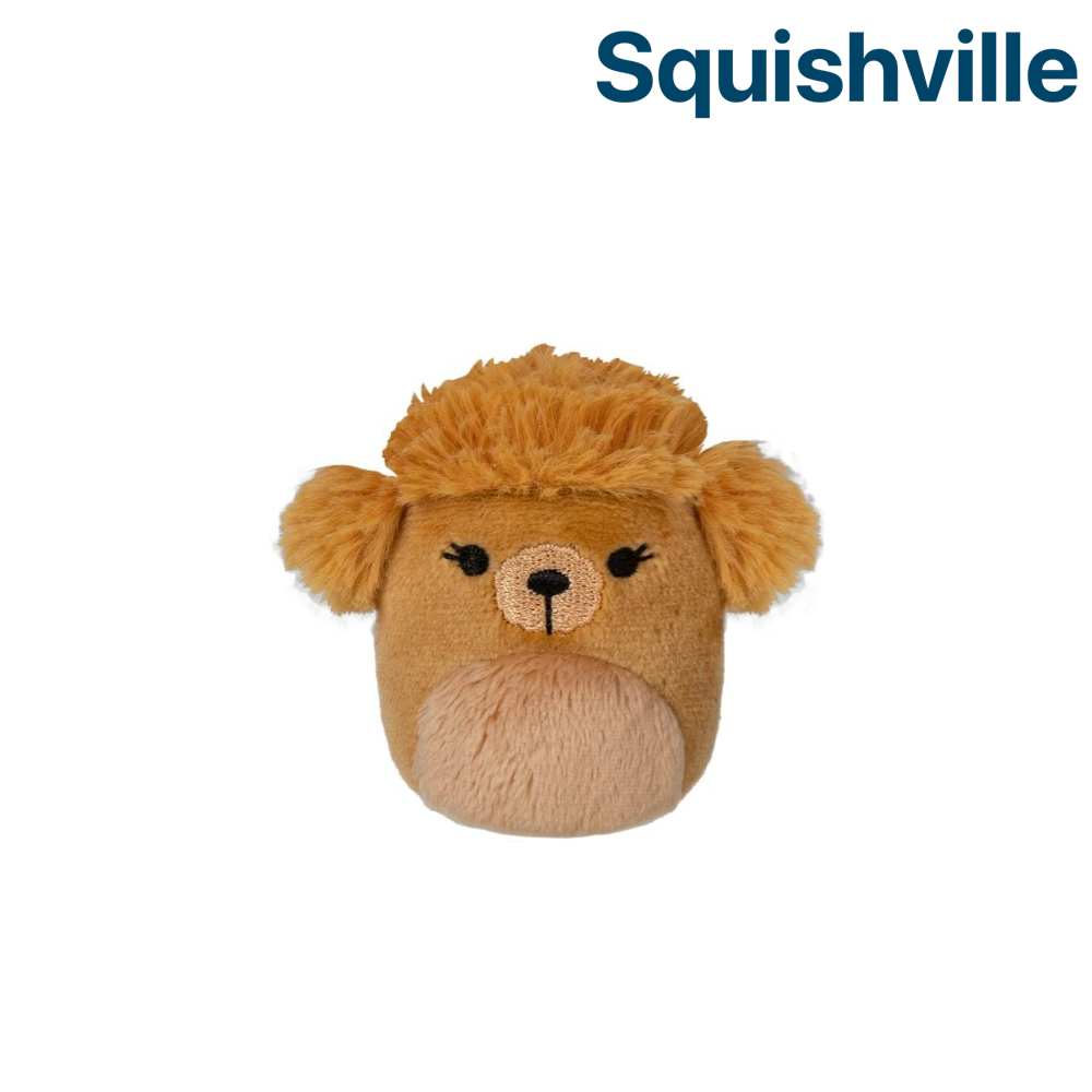 Brown Poodle ~ 2" Individual Squishville by Squishmallows