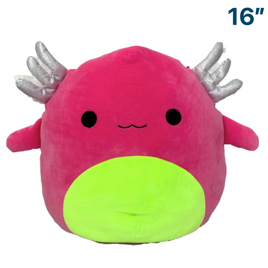 Archie the Axolotl ~ 16" inch Blacklight Squad Squishmallow ~ IN STOCK!