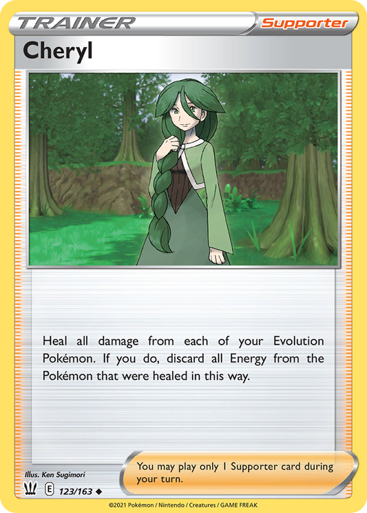 Cheryl 123/163 Uncommon | Battle Styles | Pokemon Card