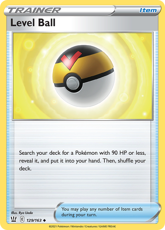 Level Ball 129/163 Uncommon | Battle Styles | Pokemon Card