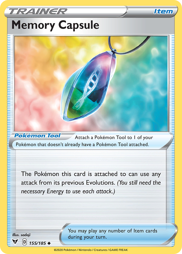 Memory Capsule 155/185 Uncommon | Vivid Voltage | Pokemon Card