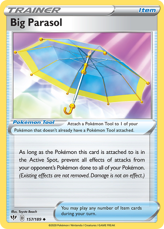 Big Parasol 157/189 Uncommon | Darkness Ablaze | Pokemon Card